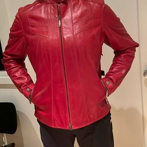 Hein Gericke 100% leather motorcycle jacket